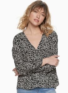 POPSUGAR Crossover Babydoll Top